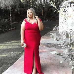 Forever21 plus red dress